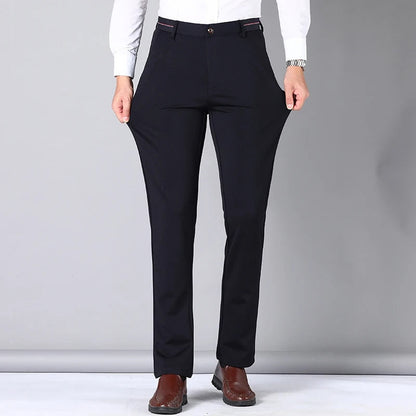 Poseidon Set of 2 Premium Trousers - Formal Office Going Set of Any Two Colours